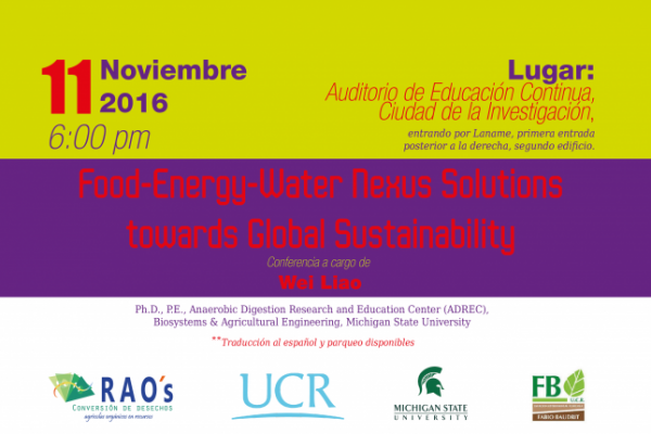 Conferencia: Food Energy Water Nexus Solutions towards Global Sustainability